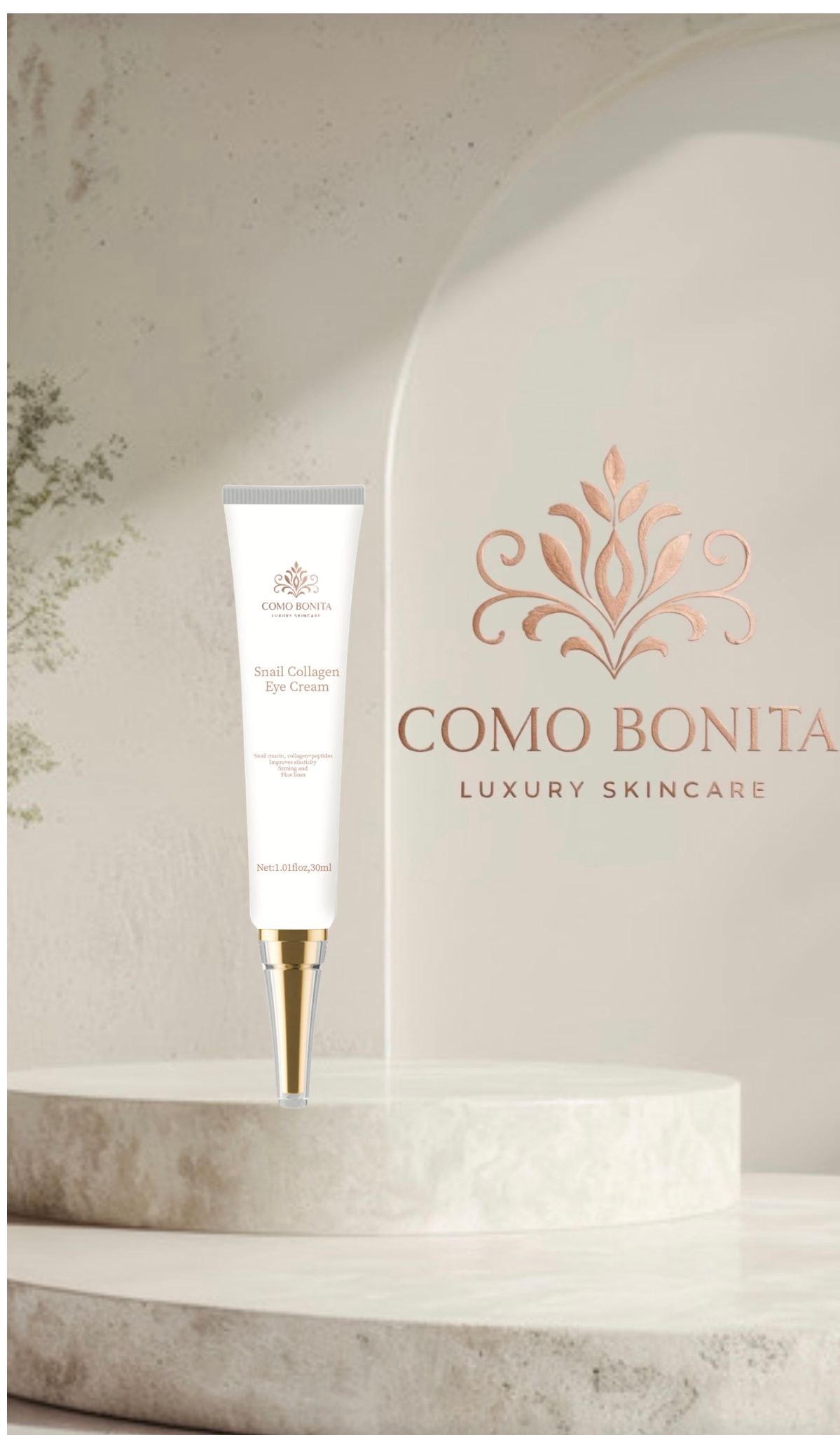 Como Bonita Snail Collagen Eye Cream