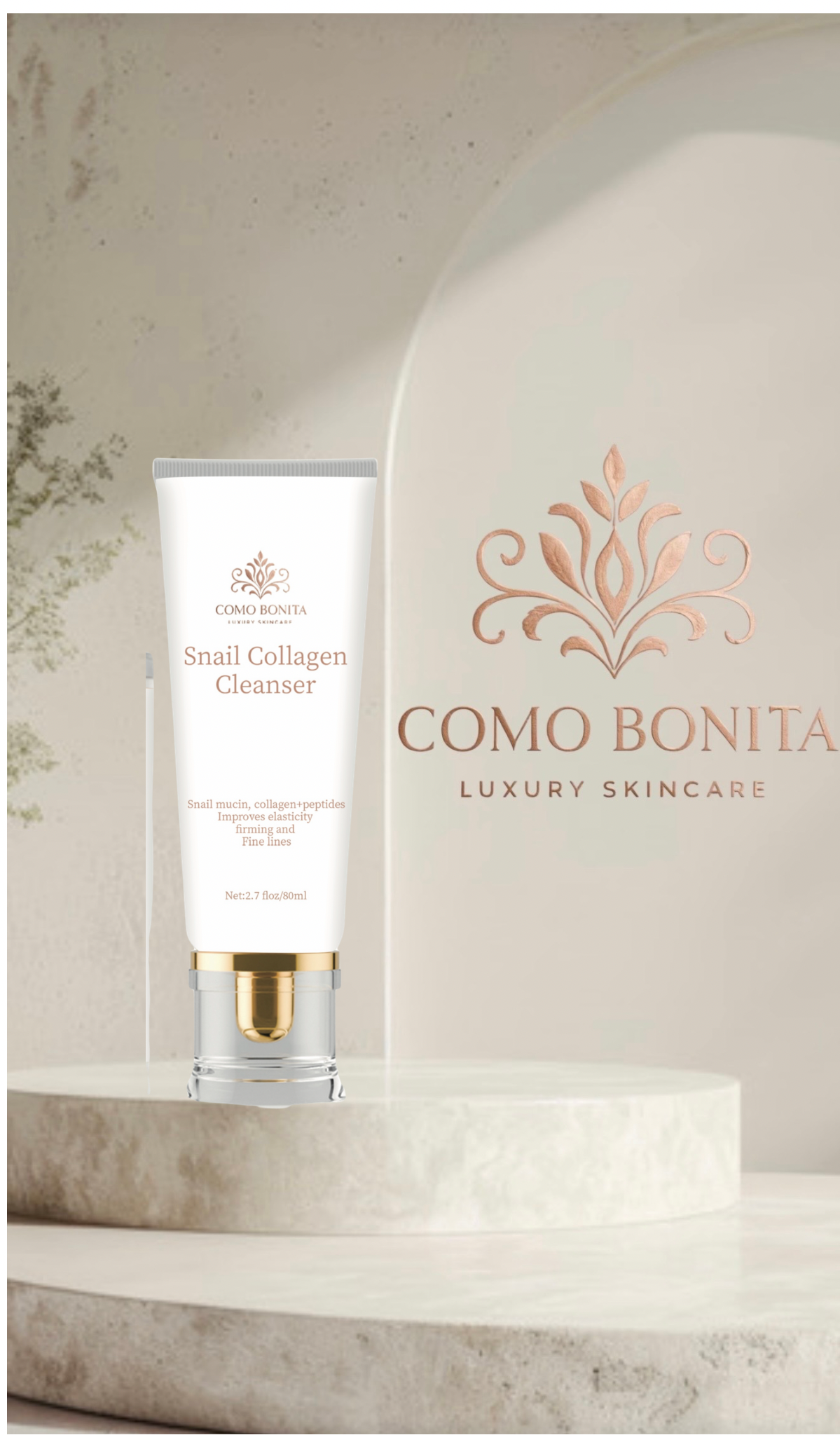 Como Bonita Snail Collagen Cleanser